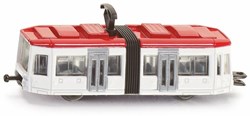 Siku tram giocattolo modello rosso-bianco per bambini