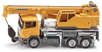 Siku camion gru giocattolo Liebherr telescopico 1:87 giallo