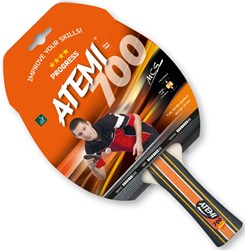 Atemi racchetta da ping pong 700 concava 4 stelle ITTF multicolore