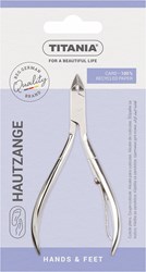 Titania taglia-cuticole 10cm argento - strumento manicure per bambini