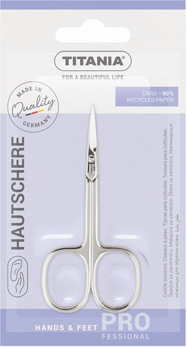 Titania forbici per cuticole Solingen precisione 9,5cm per cura delle unghie