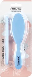 Titania set spazzola e pettine baby multicolore - cura dei capelli per bambini