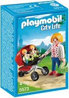 Playmobil City Life passeggino - Carrozzina gemellare 5573 giocattolo