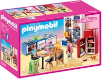 Playmobil Dollhouse cucina familiare - set da gioco 70206