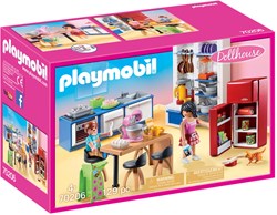 Playmobil Dollhouse cucina familiare - set da gioco 70206