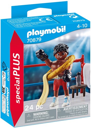 Playmobil Campione di boxe personaggio giocattolo Special Plus 70879 sport