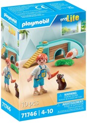 Playmobil Casetta porcellini d'India set costruzioni animali giocattolo
