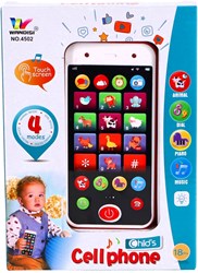 OttoSimon telefono giocattolo con luci e suoni per bambini
