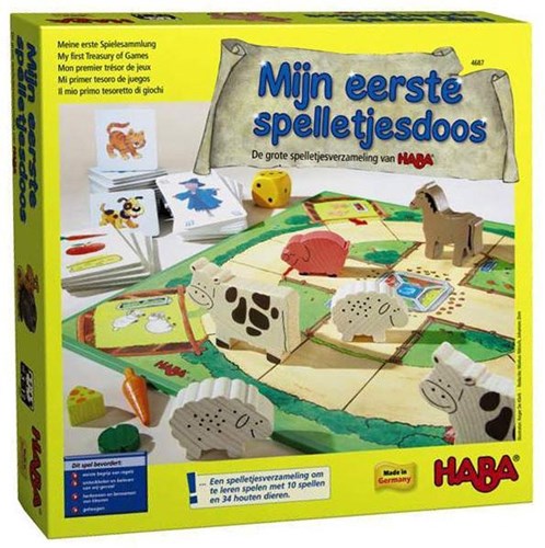 Haba scatola giochi - Grande raccolta giochi giocattolo educativo