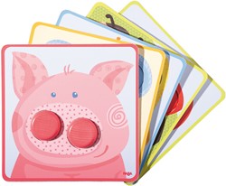 Gioco di ordinazione HABA Il mondo degli animali colorati