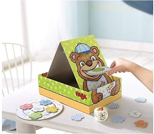 Haba gioco da tavolo - I miei primi giochi - L’orso affamato - giocattolo educativo-3