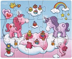 Haba puzzle unicorno - puzzle magico per bambini con dettagli scintillanti