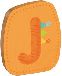 HABA Lettera di legno J