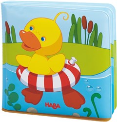 Haba libro da bagno Anatra nuotatrice - libro giocattolo da bagno colorato
