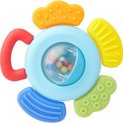 Haba Sonaglio Fiore giocattolo per neonati colorato plastica