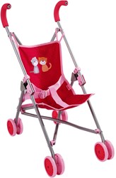 Haba passeggino per bambole Jule - carrozzina per bambole con cintura regolabile