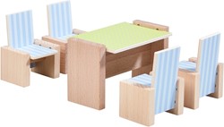 HABA Piccoli Amici - Mobili per la casa delle bambole Sala da pranzo
