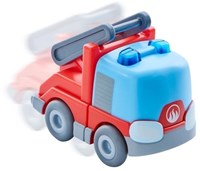 Haba camion dei pompieri giocattolo - veicolo con scala - Kullerbü - rosso-2