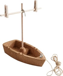 Haba kit costruzione barca in sughero Terra Kids – giocattolo creativo per esterni