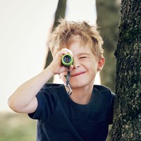 Haba monoculare Terra Kids - verde - per giovani esploratori e natura-3