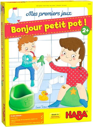 Haba gioco prima infanzia - Sul vasino - gioco educativo 2+