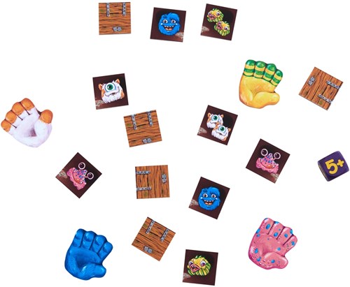Haba Acchiappa mostri gioco da tavolo - 6+ - gioco di velocità e osservazione-3