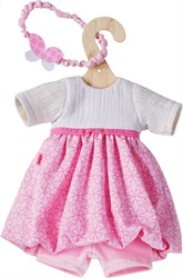 Haba vestiti per bambole set abito da sogno 30 cm - rosa - accessori bambola