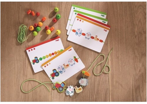 Haba gioco da infilare Amici della fattoria giocattolo educativo animali-3