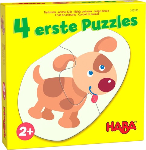 HABA 4 primi puzzle - Giovani animali