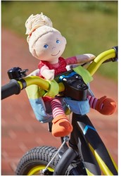 HABA Seggiolino da bici per bambole Prato estivo