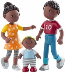 HABA Piccoli Amici - Set di gioco Famiglia felice