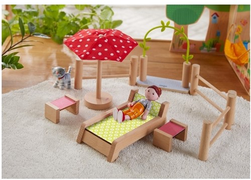 HABA Casa delle bambole Piccoli Amici Giardino