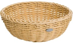 Westmark Saleen cestino per il pane rotondo 23x9cm - cestino beige per pane e frutta