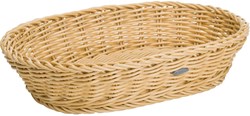 Westmark Saleen cestino pane ovale plastica 32x23x7cm - cestino beige portaoggetti