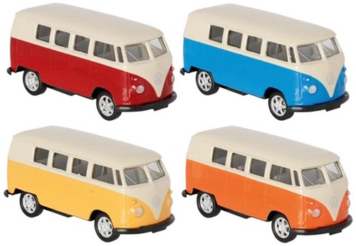 Goki Volkswagen autobus giocattolo 1962 - veicolo giocattolo colorato 1:60