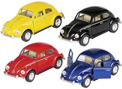 Goki Volkswagen Beetle auto die-cast 1:32 - modello giocattolo classico