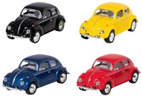 Goki Volkswagen Beetle auto giocattolo die-cast 1:64 modello classico