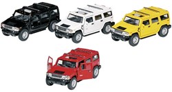 Goki Hummer H2 SUV auto giocattolo die-cast metallo 1:40 12,5 cm