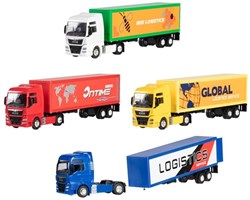 Goki camion giocattolo MAN TGX 1:64 modellino multicolore