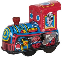 GOKI Giocattolo di Latta - Mini Locomotiva