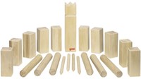 Goki Kubb Vikings gioco da esterno XL in borsa di cotone - set in legno
