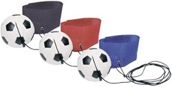 Goki giocattolo calcio con braccialetto e cordino - mini palla