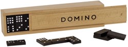Goki gioco domino scatola legno 55 tessere giocattolo classico