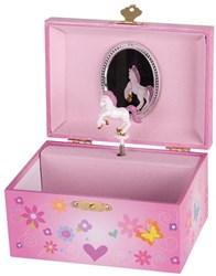 Goki carillon unicorno - portagioie con unicorno danzante