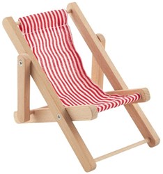 Goki sdraio in legno casa delle bambole rosso bianco - arredamento bambole FSC
