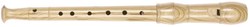 Goki flauto dolce - strumento musicale in legno - giocattolo colorato