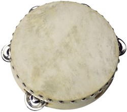 Goki tamburello strumento musicale con 5 campanelli per bambini