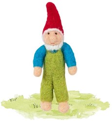 Goki Gnomo in feltro Theo - giocattolo in lana per bambini