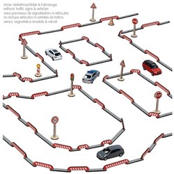 Goki set da costruzione FlexiRoads - giocattolo sistema stradale flessibile