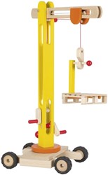 Goki Gru in Legno - Giocattolo da Cantiere - 64 cm
